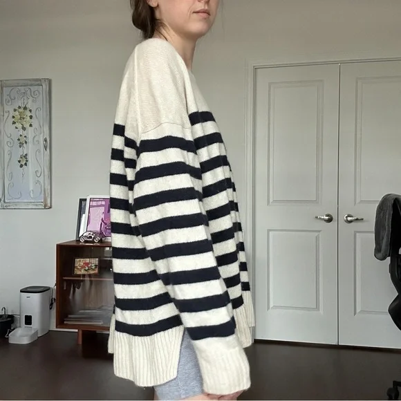 COS Striped Wool Sweater - Picture 4 of 5